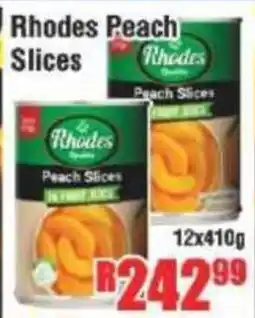 Devland Cash And Carry Rhodes Peach Slices offer