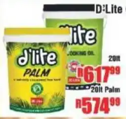 Devland Cash And Carry d'Lite Palm Cooking Oil offer