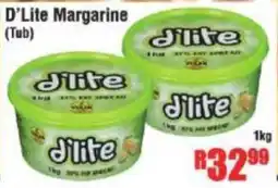 Devland Cash And Carry D'Lite Margarine (Tub) offer