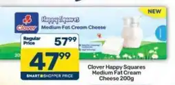 Pick n Pay Clover Happy Squares Medium Fat Cream Cheese offer