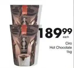 Save Hyper Ciro Hot Chocolate offer