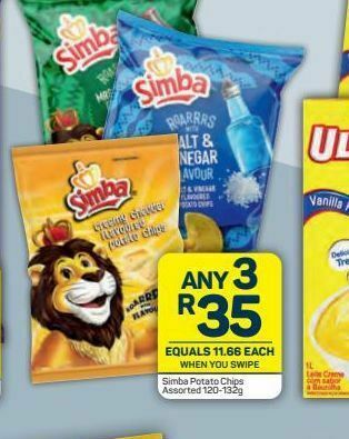 Pick n Pay Simba chips 3 offer