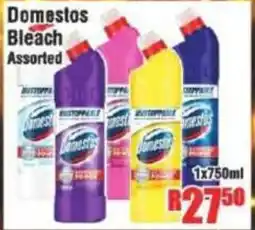 Devland Cash And Carry Domestos Bleach Assorted offer