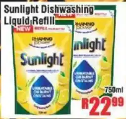 Devland Cash And Carry Sunlight Dishwashing Liquid Refill offer