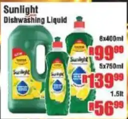 Devland Cash And Carry Sunlight Dishwashing Liquid offer