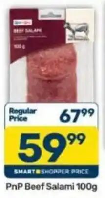 PnP Beef Salami