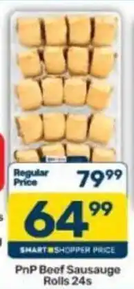Pick n Pay PnP Beef Sausage Rolls offer