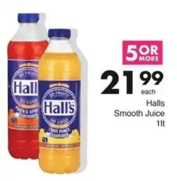 Save Hyper Halls Smooth Juice offer