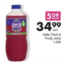 Save Hyper Halls Thick & Fruity Juice offer
