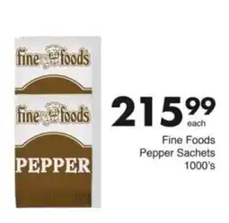 Save Hyper Fine Foods Pepper Sachets offer
