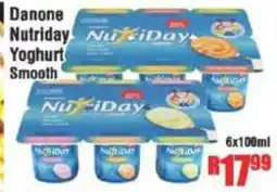 Devland Cash And Carry Danone Nutriday Yoghurt Smooth offer