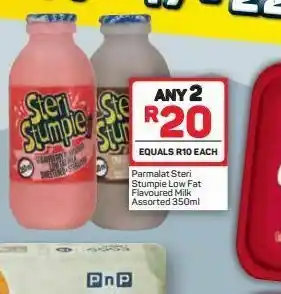 Pick n Pay Steri stumpie flavored drinks 2 offer