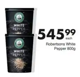 Save Hyper Robertsons White Pepper offer