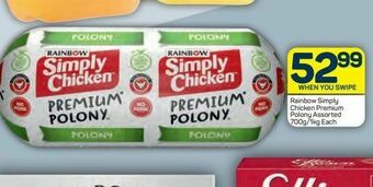 Pick n Pay Hypermarket Rainbow polony offer