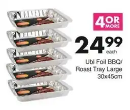 Save Hyper Ubl Foil BBQ/ Roast Tray Large offer