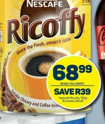 Pick n Pay Hypermarket Nescafé ricoffy coffee offer