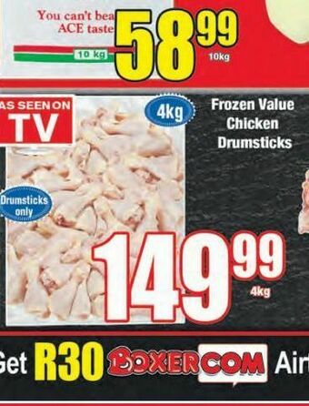 Boxer Chicken drumsticks offer