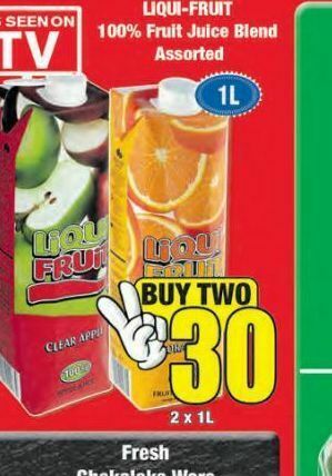 Boxer Liqui-fruit fruit juice 2 offer
