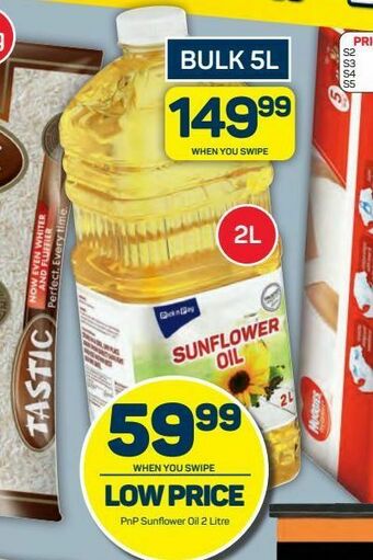 Pick n Pay Hypermarket Pnp sunflower oil offer