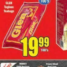 Boxer Glen tea offer