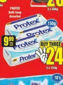 Boxer Protex soap 3 offer