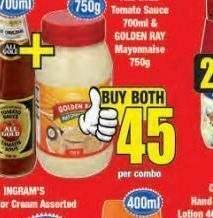 Boxer Golden ray mayonnaise offer