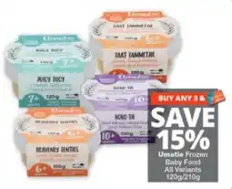 Checkers Umate Frozen Baby Food offer