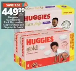 Checkers Huggies Gold Disposable Pants offer