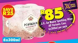 Shoprite Liquor J.C. Le Roux La Fleurette Sparkling Wine offer