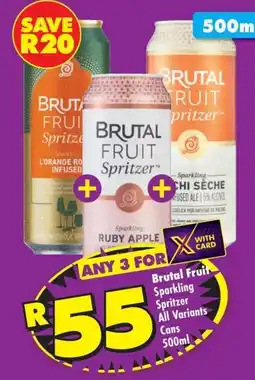Shoprite Liquor Brutal Fruit Sparkling Spritzer offer