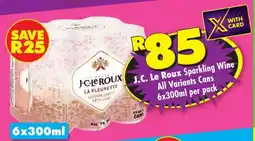 Shoprite J.C. Le Roux Sparkling Wine offer