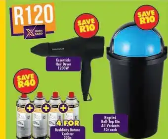 Shoprite Xssentials Hair Dryer 1200W offer