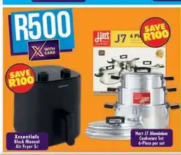 Shoprite Xssentials Black Manual Air Fryer 5ℓ offer