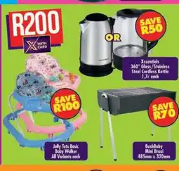 Shoprite Jolly Tots Basic Baby Walker offer