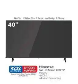 OK Furniture Hisense Full HD Smart LED TV offer