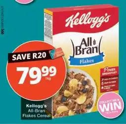 Checkers Kellogg's All Bran Flakes Cereal offer