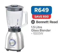 OK Furniture Bennett Read 1.5 Litre Glass Blender offer