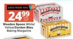 Checkers WOODEN SPOON BAKING MARGARINE offer