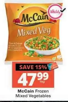 Checkers McCain Frozen Mixed Vegetables offer