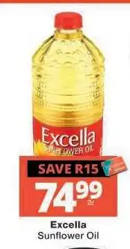 Checkers Excella Sunflower Oil offer