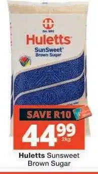 Checkers Huletts SunSweet Brown Sugar offer