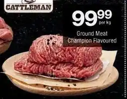Checkers Cattleman Ground Meat offer