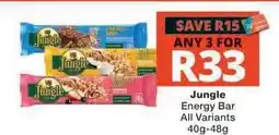 Checkers Jungle Energy Bar offer