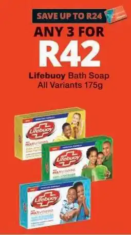 Checkers Lifebuoy Bath Soap offer