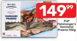 Pick n Pay PnP Fishmonger's Vannamei Prawns 700g offer