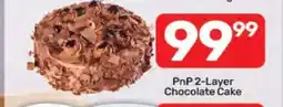 Pick n Pay PnP 2-Layer Chocolate Cake offer