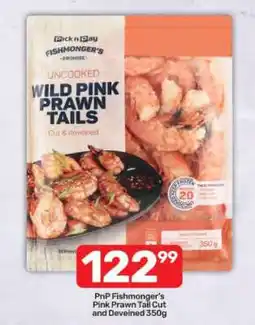 Pick n Pay PnP Fishmonger's Pink Prawn Tail Cut and Deveined 350g offer