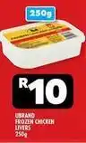 Usave Frozen - frozen chicken livers offer