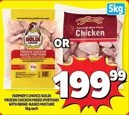 Usave Goldi - frozen chicken mixed portions offer
