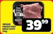 Usave Frozen - frozen pork braai chops offer
